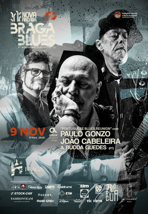 Portuguese Blues Reunion with Budda Guedes, Paulo Gonzo & João Cabeleira