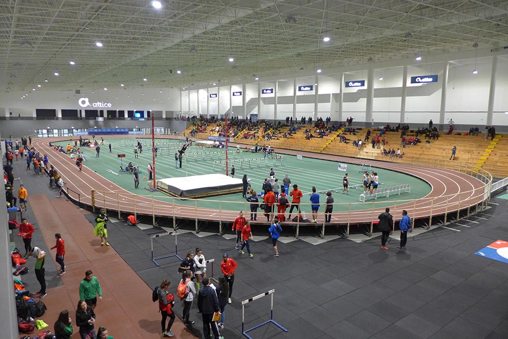 Provas de Atletismo em Pista Coberta