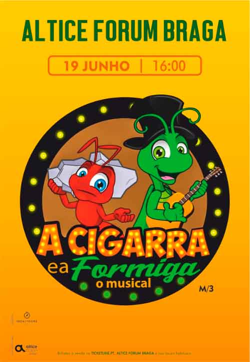 A Cigarra e a Formiga - Musical Infantil