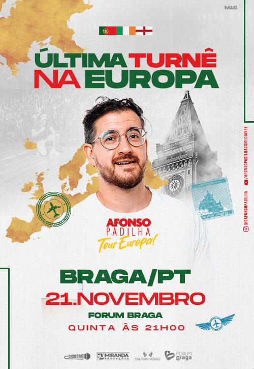 AFONSO PADILHA | NINGUÉM SE IMPORTA Tour Europa